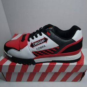 World Of Troop Cobra 1CM00663-113 Mens Red Leather